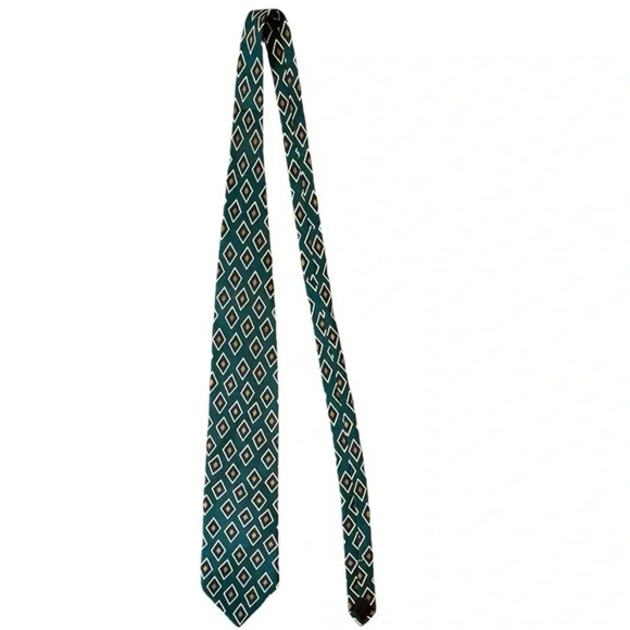 Vintage Ferrell Reed for Nordstrom Hand-Printed‎ in Italy Necktie - Picture 3 of 5